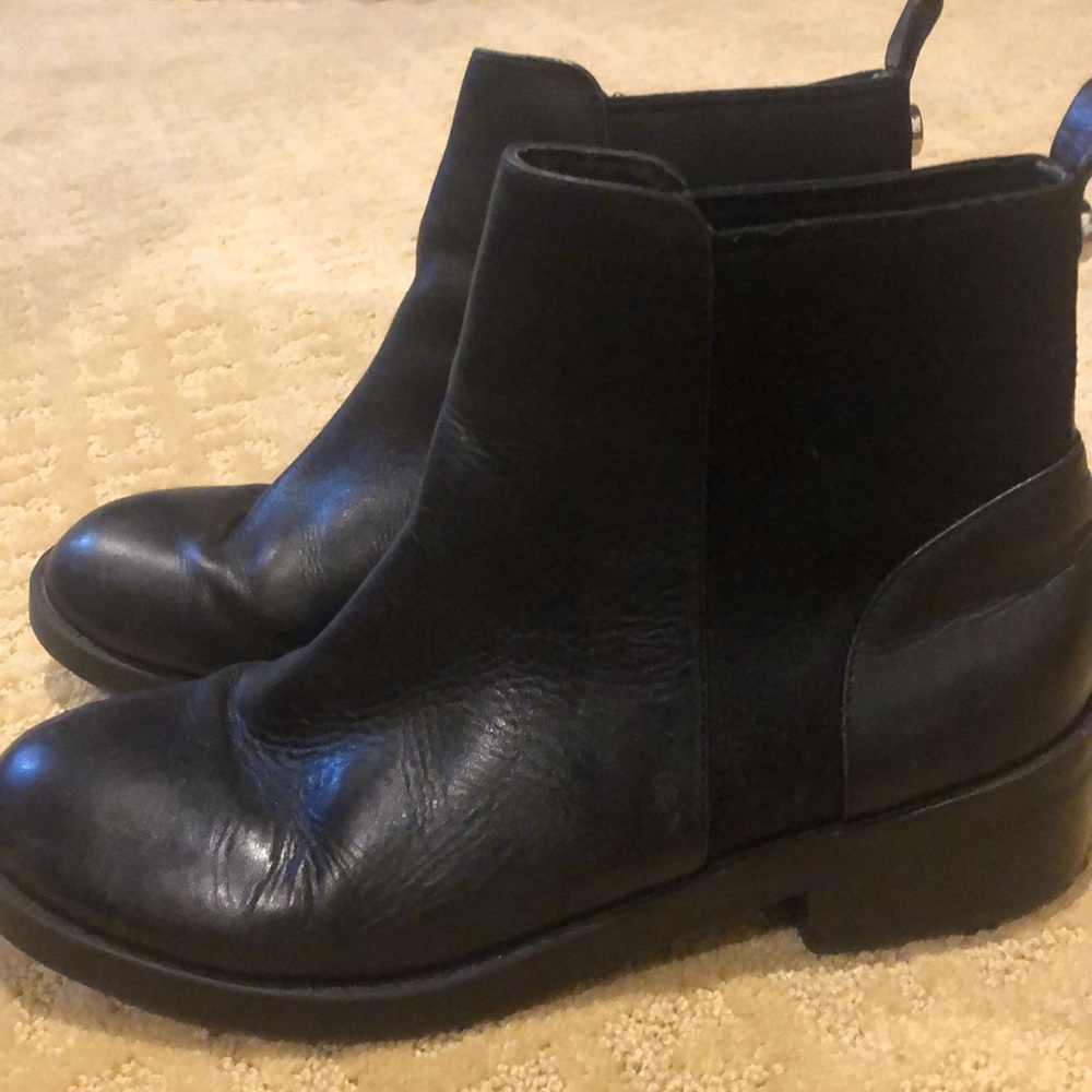 black steve madden boots